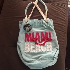 777 Lucky Large Hobo Beach Bag